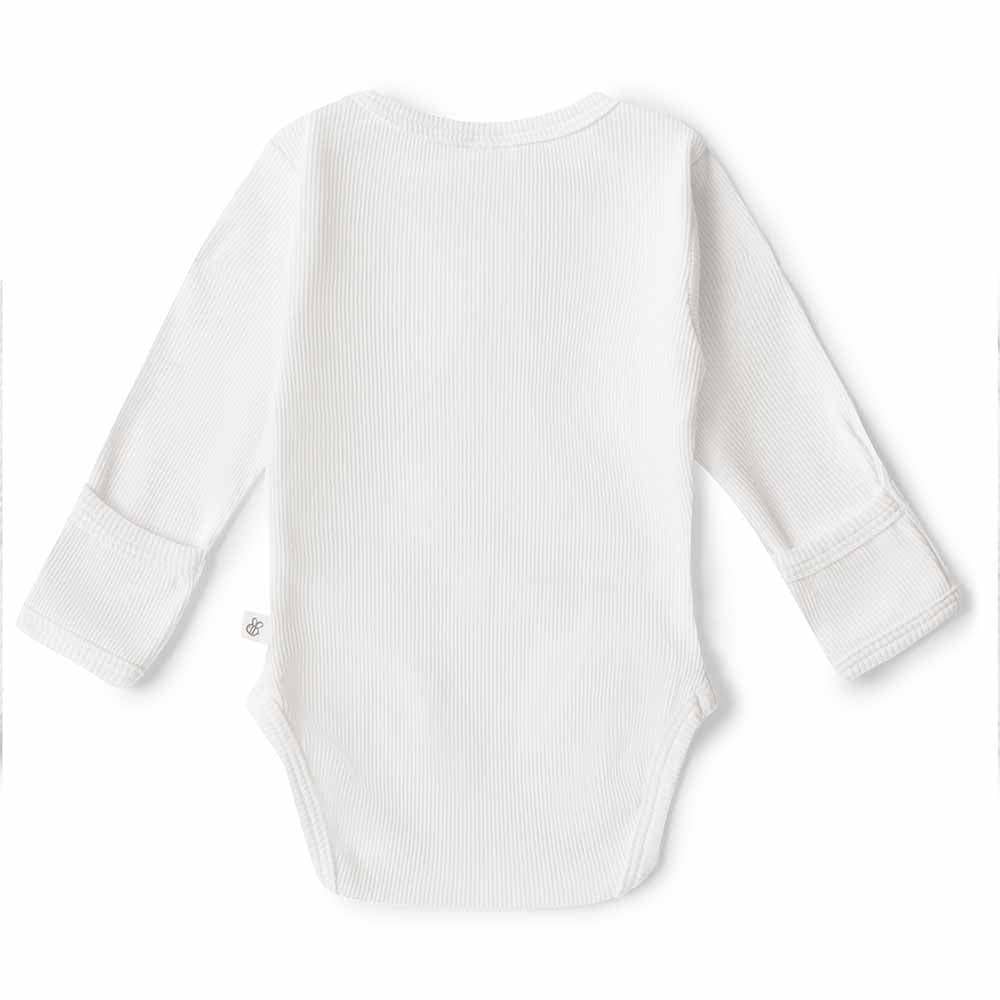 Milk Long Sleeve Organic Bodysuit