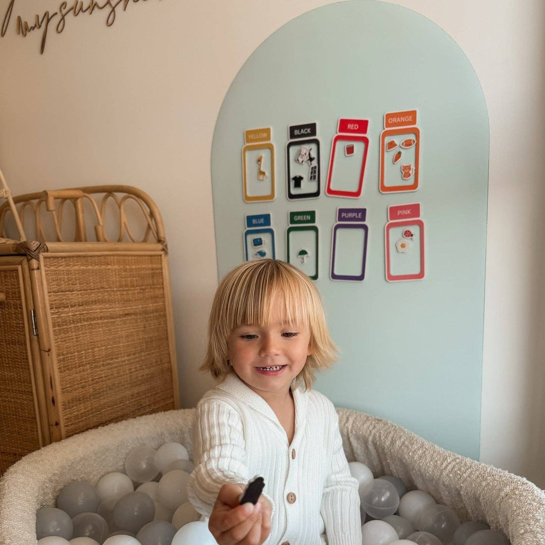 Magnetic Playwall™ | Renter-Friendly Magnetic Wall Decal