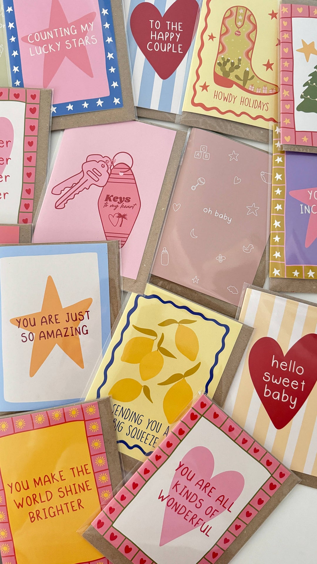 Hello Sweet Baby Card | Newborn Card | Baby Shower Card