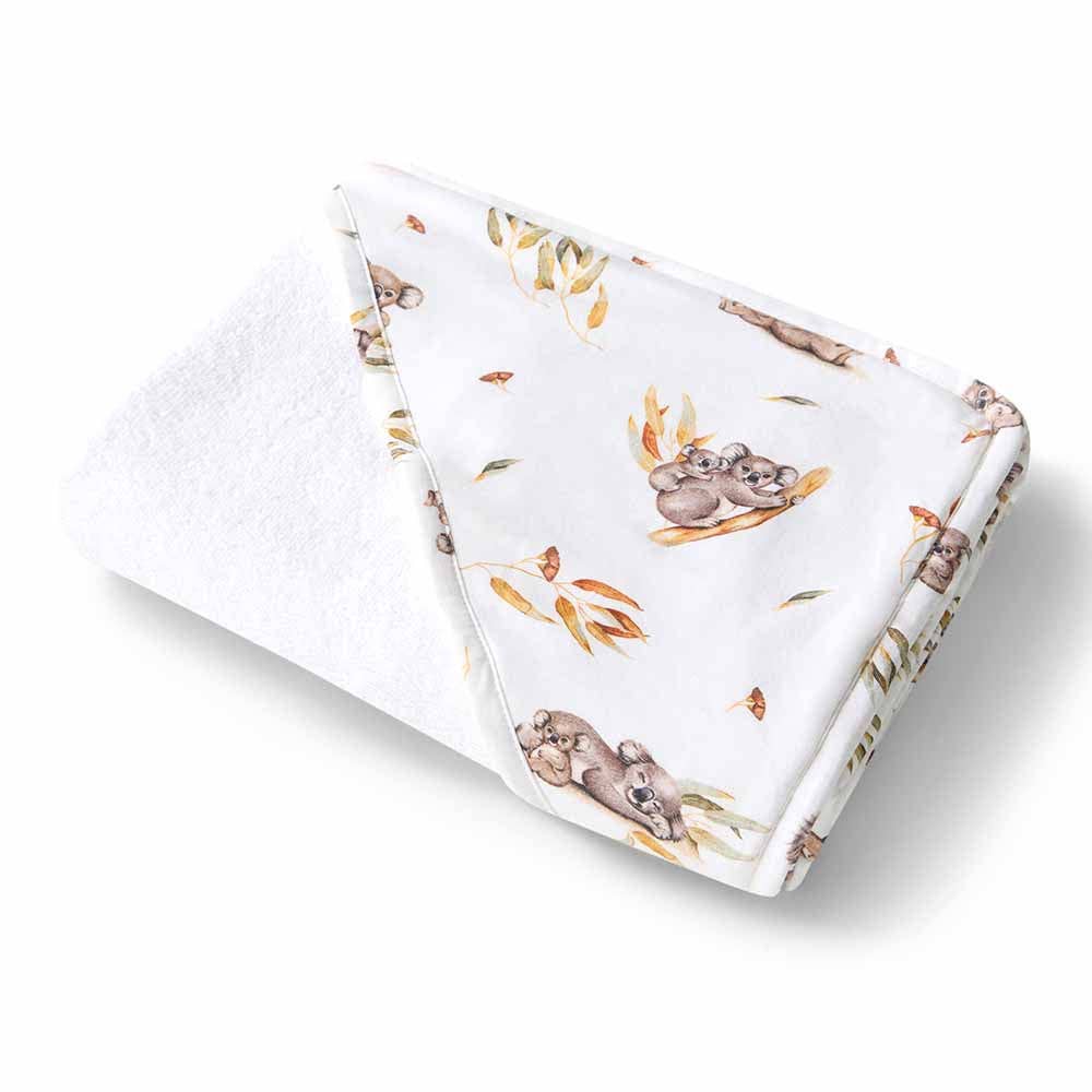 Koala Organic Hooded Baby Towel