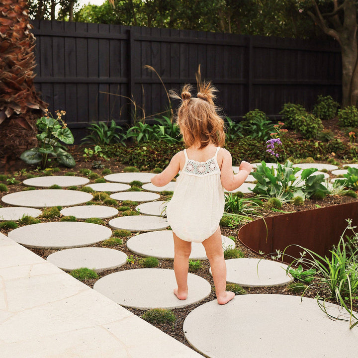 Crochet Woven Sleeveless Romper - Coconut