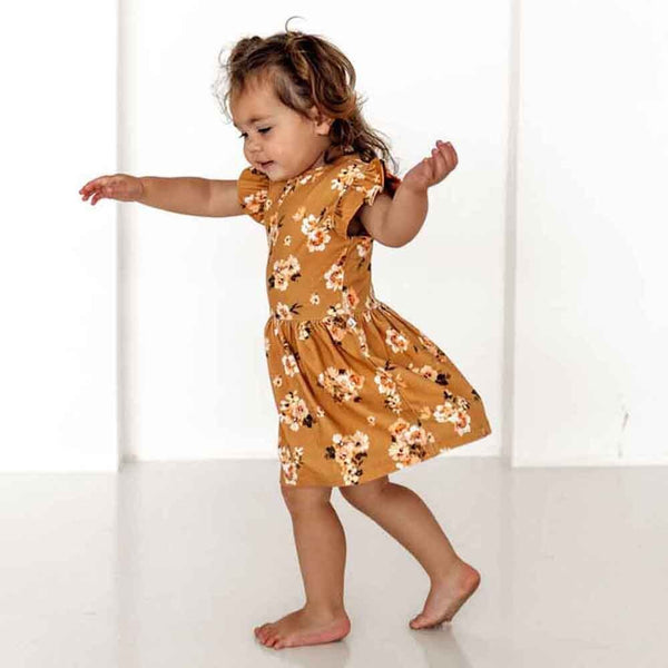 Snuggle Hunny  Organic Cotton Dress short sleeve