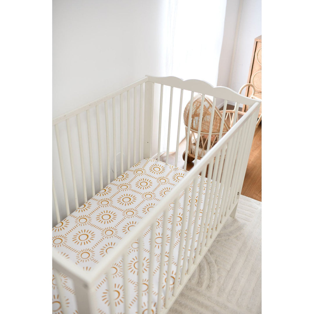 Luna’s Treausures Bamboo Jersey Cot Sheet