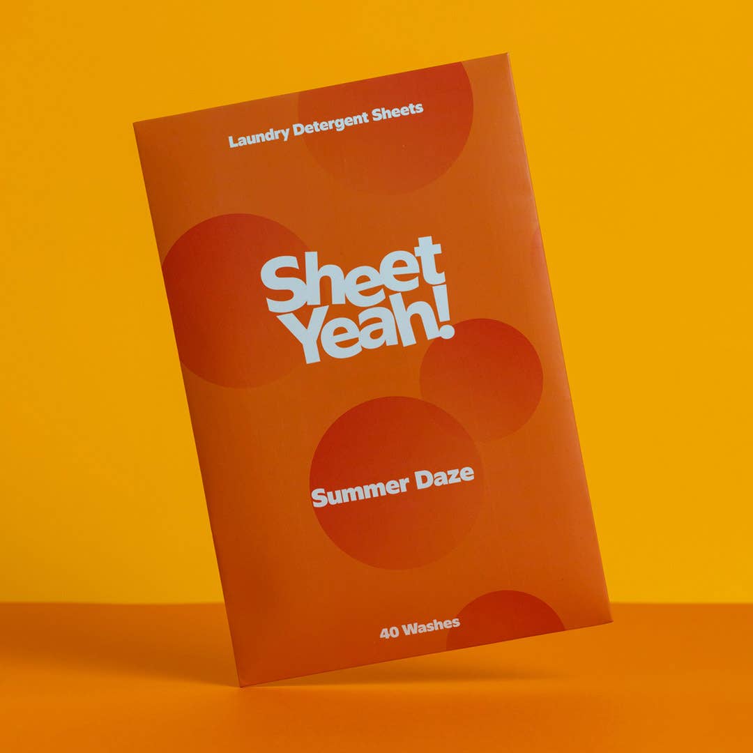 Sheet Yeah! Laundry Detergent Sheets Summer Daze