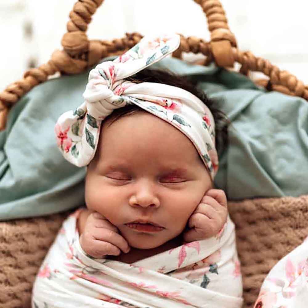 Baby Beanies and Topknot bows