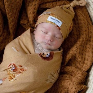 Snuggle Hunny Organic Jersey Wrap & Beanie or Bow Set - Certified Organic Cotton