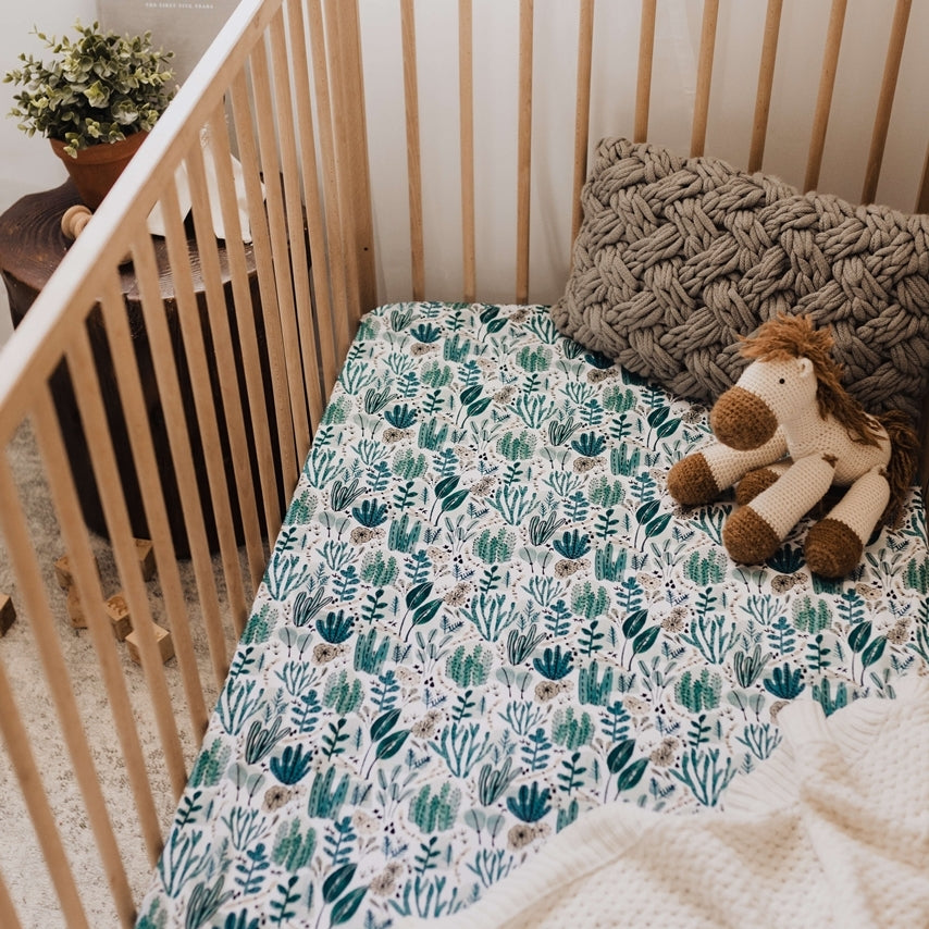 Snuggle Hunny Fitted Cot Sheet - Cotton Jersey