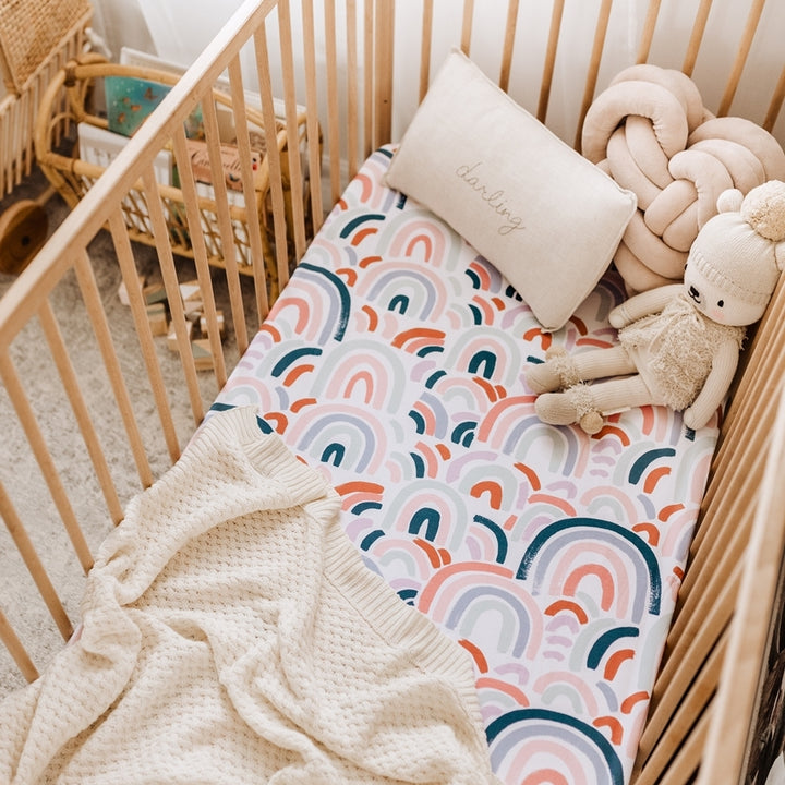 Snuggle Hunny Fitted Cot Sheet - Cotton Jersey
