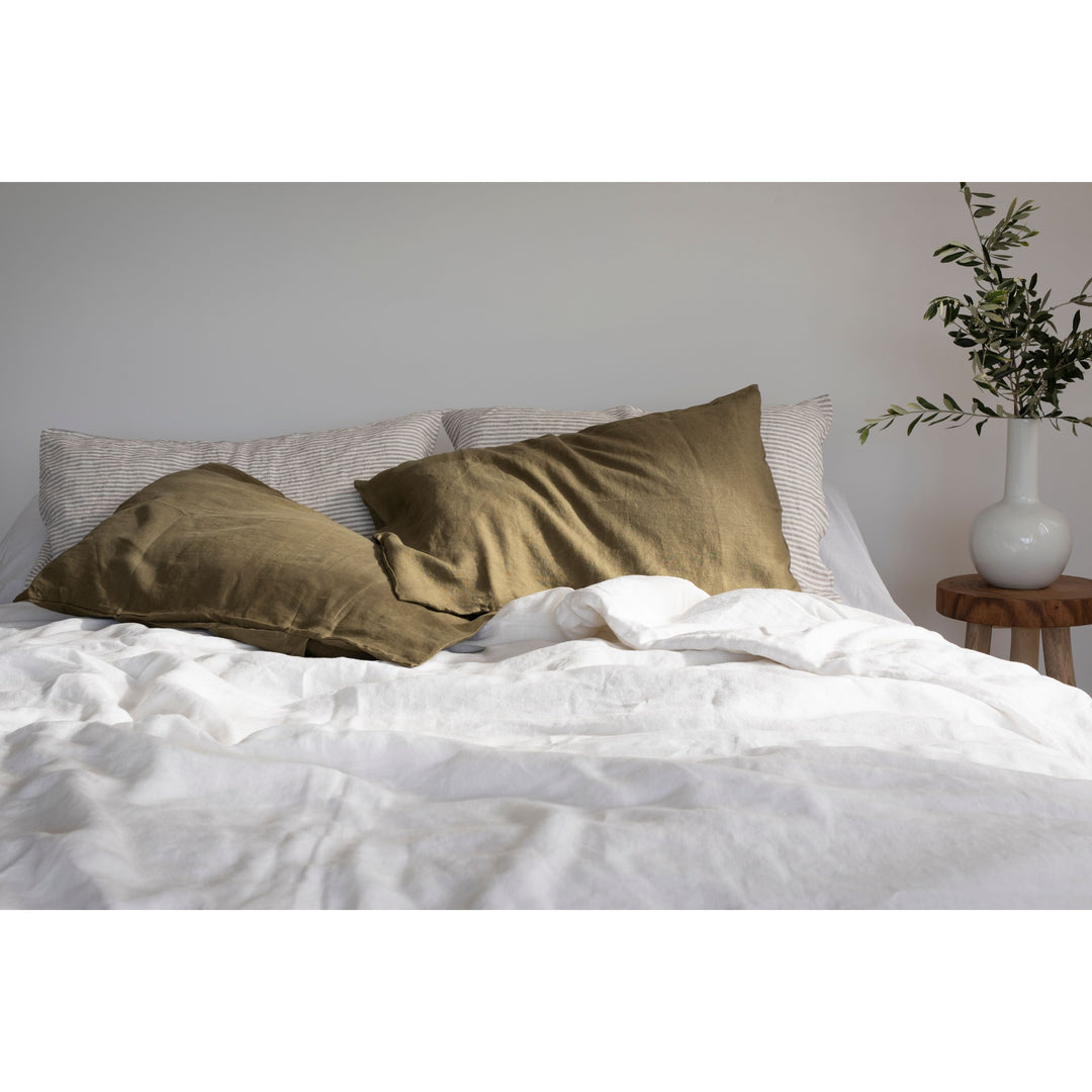 100% Pure Flax Linen Duvet Cover & pillow cases - 25% OFF!