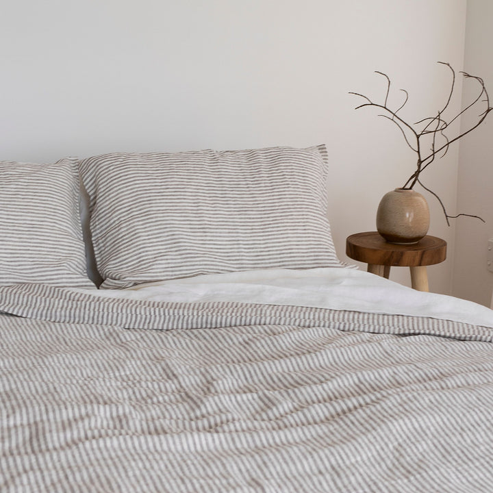 100% Pure Flax Linen Duvet Cover & pillow cases - 25% OFF!