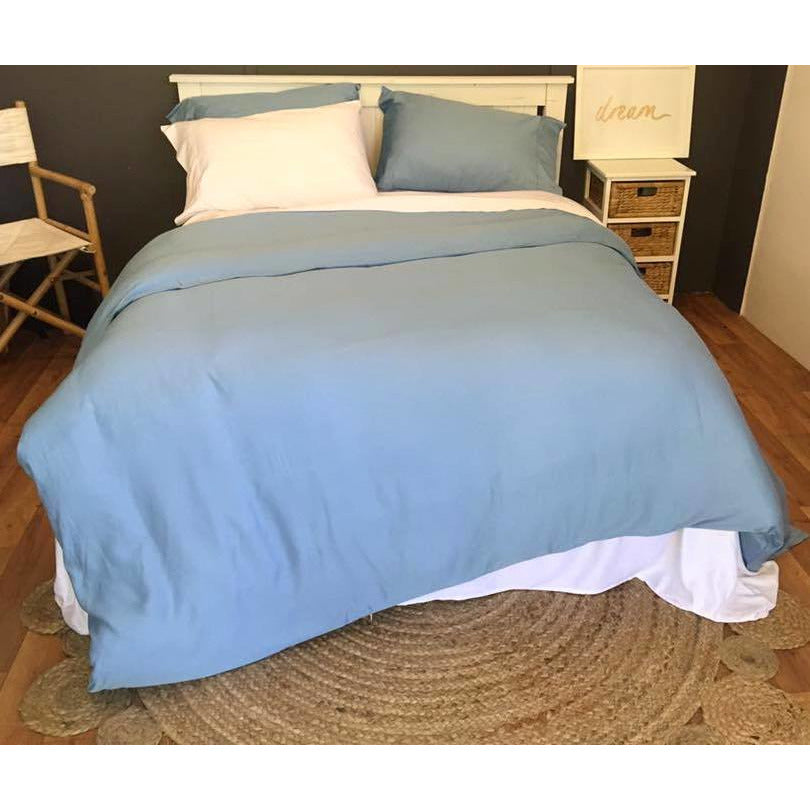 100% Organic Bamboo King Duvet/Doona Cover with pillow cases